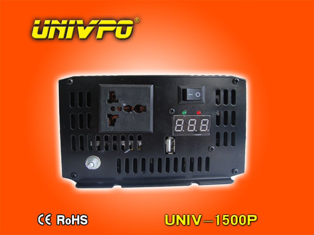 1500W 220V 230V To 12V Voltage UPS Solar Pure Sine Wave (Converter )Inverter Pure Sine Wave Invert(UNIV-1500P)