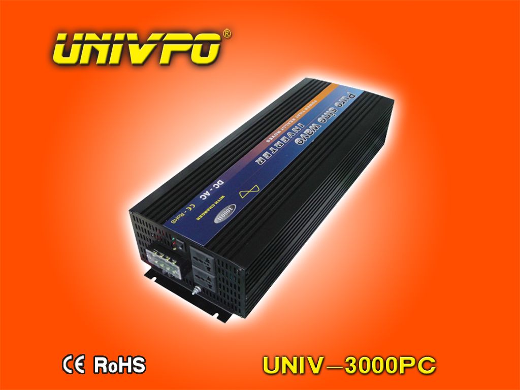 12V-220V/230V Battery Inverter, 3000 Watt Pure Sine Wave