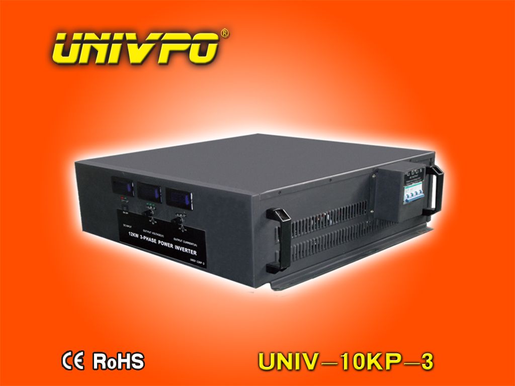 AC DC 24V 48V To 110V 220V 230V 380V AC Three/3-Phase Converter/Inverter 10KW/10000W(UNIV-10KP-3)
