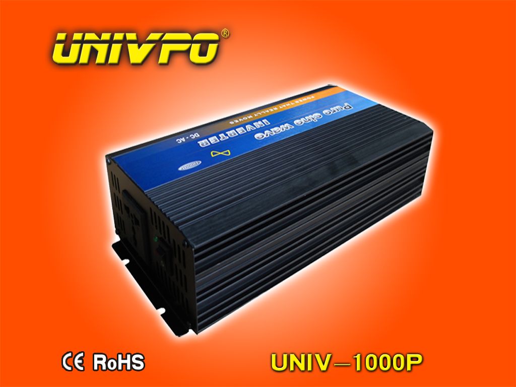 Pure Sinus/Sine Wave Solar Inverter/Converter 12V 24V 220V 230V 1000W (UNIV-1000P)