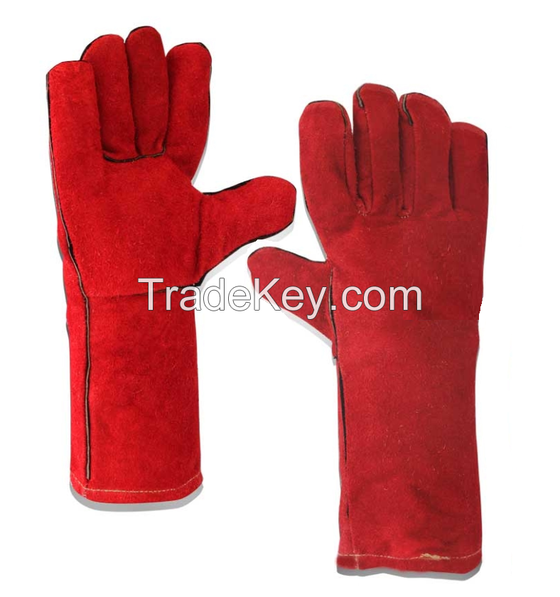 14"-16" Cowhide Lined Welding Gloves