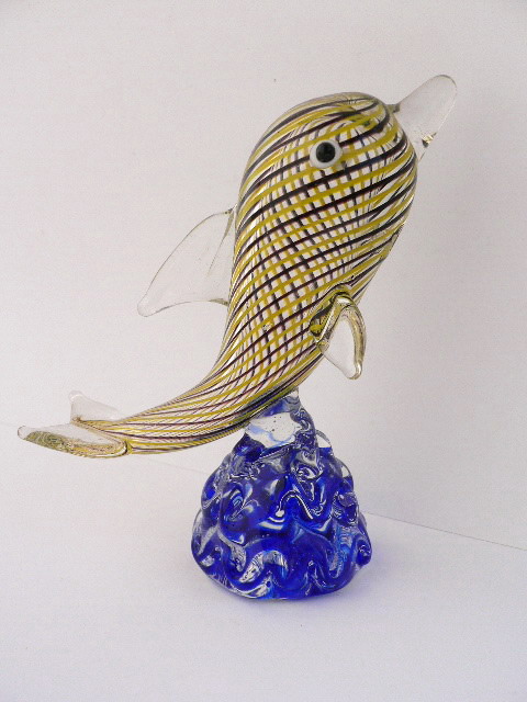 glass dolphin