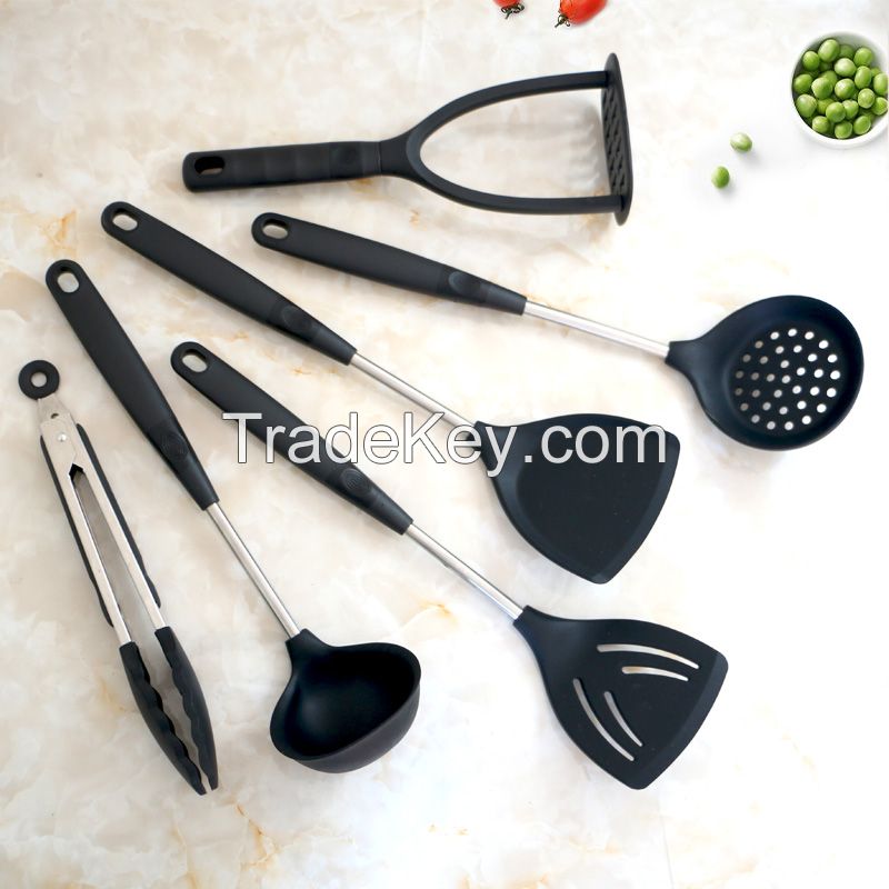 Custom kitchen accessories stainless steel kitchen cooking tools set utensils silicone kitchen utensils sets cooking utensils