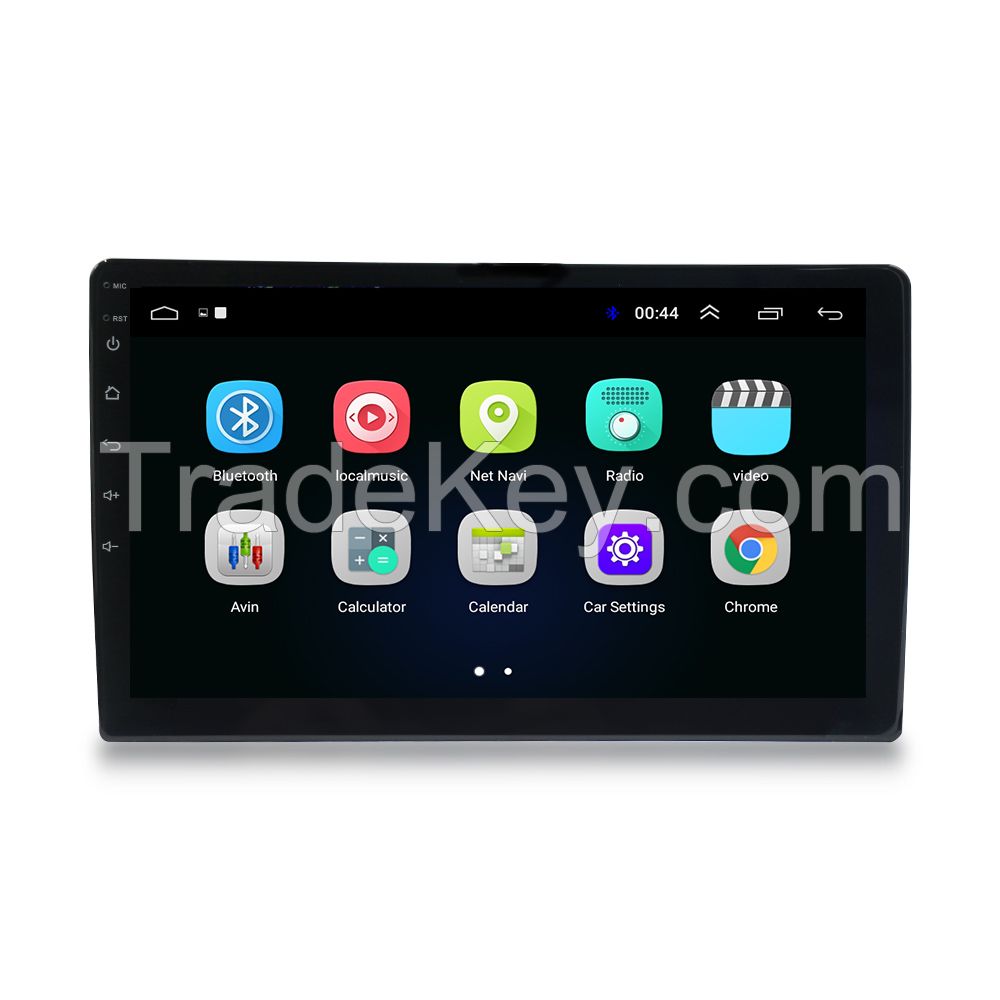 Multimedia 9 Inch Car Radio With Camera Android GPS System Function Car Stereo