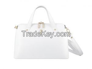 Leather Rose Bag ROSE BAG - WHITE GOLD
