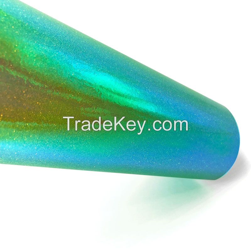 Self-adhesive Opal Holographic Galaxy Vinyl Sheet