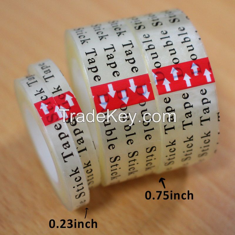 0.23inch no liner type slim double side tape