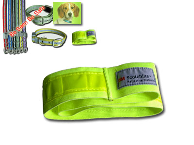 reflective pet collar/neckwear/lead (CE/EN13356 approved)