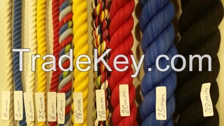 Coloured rope
