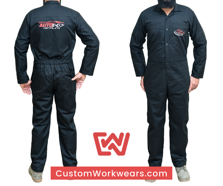 Customized Six Pocket Twill Jumpsuit