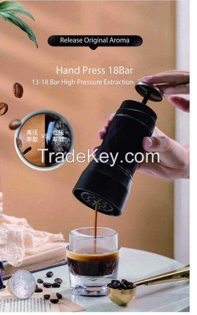 Handpress Coffee Machine