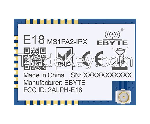 E18-MS1PA2-IPX long range wireless rf module smd IPEX interface TI cc2530 zigbee module for smart home