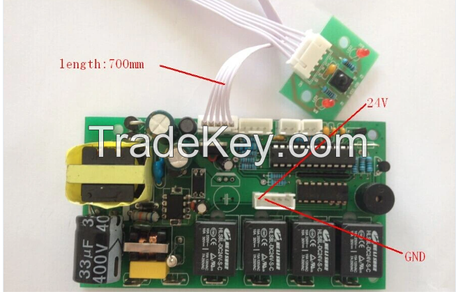 Output 24VDC Fireplace Remote Controller and PCBA