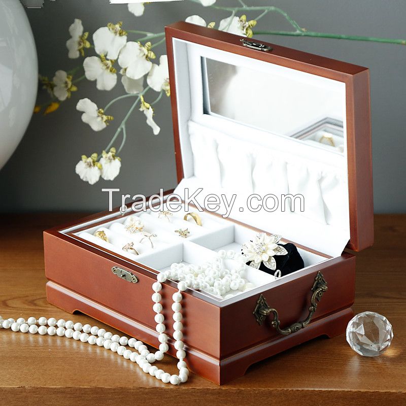 Top quality Pine Wooden Jewelry Box X-790