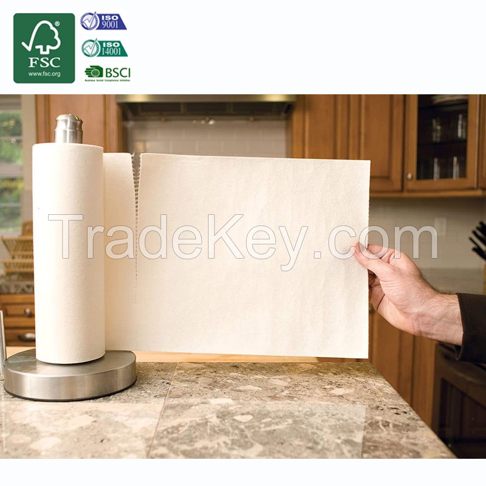 Custom Printed Kitchen Tissue Roll Towel Paper