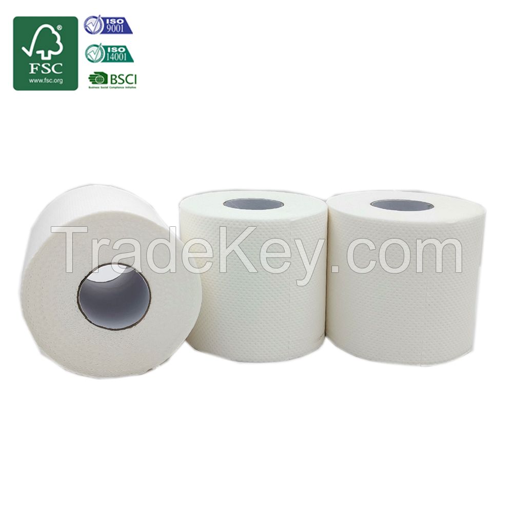 100% Bamboo Pulp Non-Polluting Pulp Toilet Paper 2-Lay