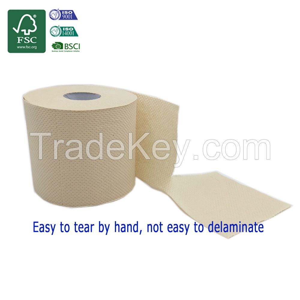 Sanitary Paper Private Label Biodegradable 3ply Bamboo Toilet Paper
