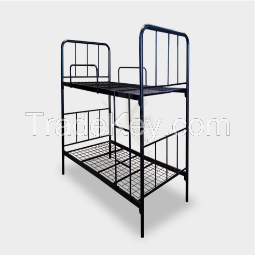 METAL BED FRAME for hostel dormitory military shared-room