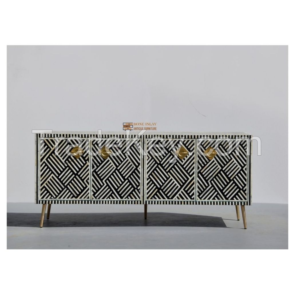 Bone inlay optical Media console 