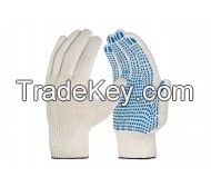 Class 10 gloves (3 threads) with PVC
