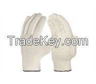 Gloves of the 10th class (4 threads) cotton  economy