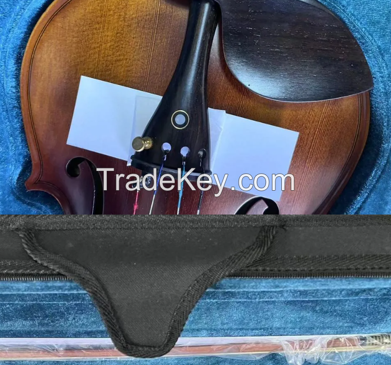 Antique Violin Handmade Craft From Solid Wood (AVA100)
