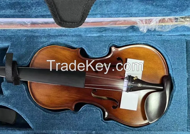 Antique Violin Handmade Craft From Solid Wood (AVA100)