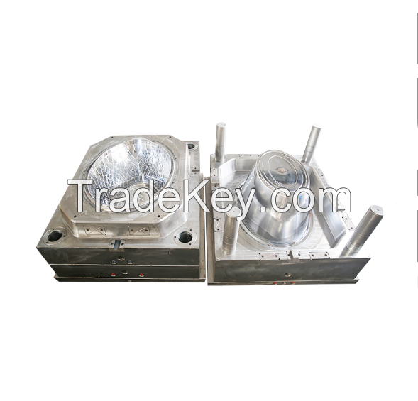 Plastic Household Plastic Wash Basin Injection Mould