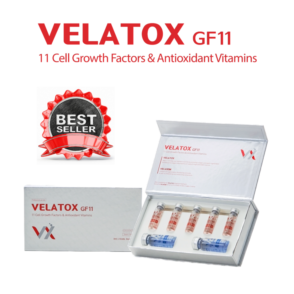 VELATOX Skin Booster with 11 Cell Growth Factors