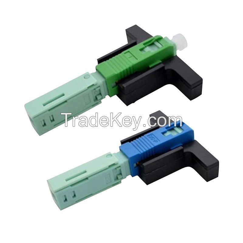 FTTH FTTX fiber optic equipment equipment fiber optical sx core sc upc fast connector sc/apc