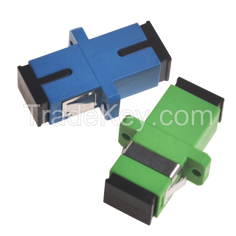 Fiber optic adapter simplex SC/APC SC/UPC simplex duplex Coupler LC ST FC fiber optical adaptor shutter