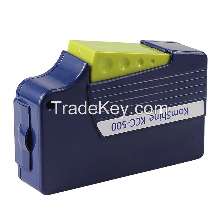 High Quality Connector Cleaner Fiber Optic Tool Cleaner Cleaning Box 500+ times life time