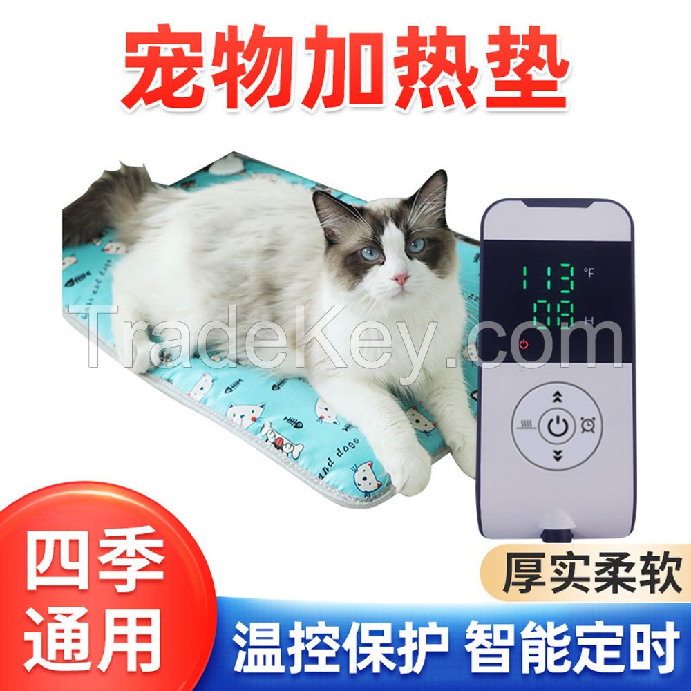 Cat heating pad with controller waterproof