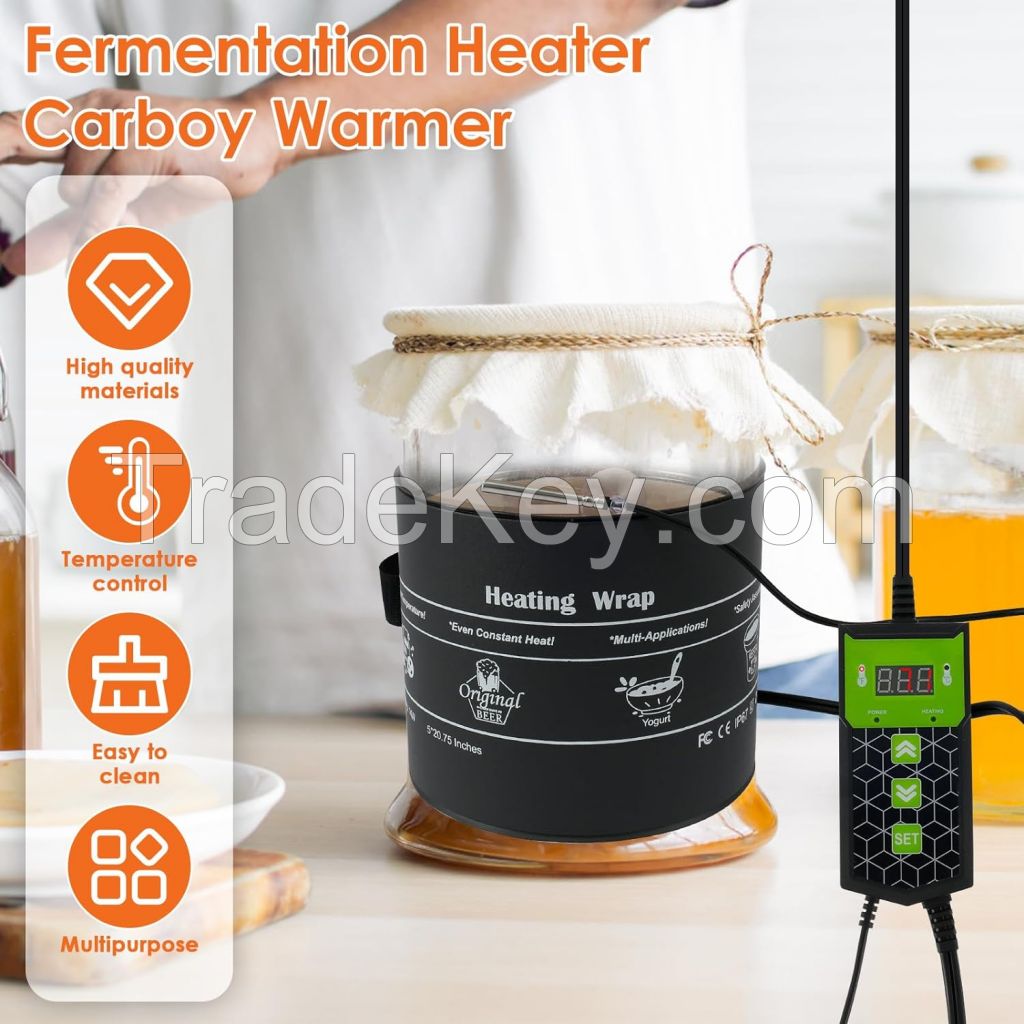 Fermentation Heat mat with Controller for home brewing kombucha fermentation
