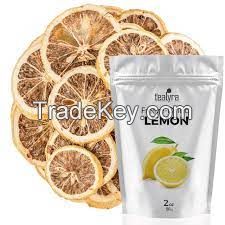 Healthy Natural Dried Lemon Slice Freeze Dried Lemon Peel