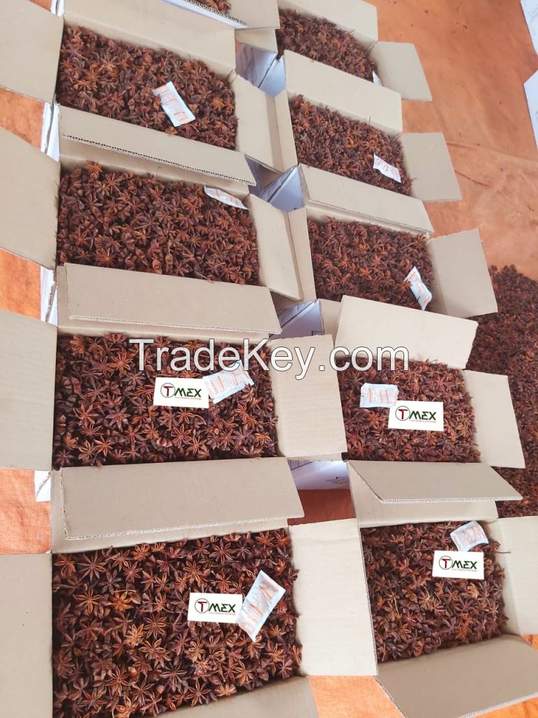 Whole Star Anise Newest Crop Global Exporter of Spices Star Anise Best Seller Products From Vietnam