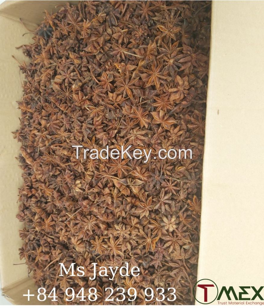 Whole Star Anise Newest Crop Global Exporter of Spices Star Anise Best Seller Products From Vietnam