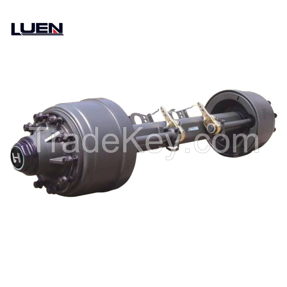 LUEN High Quality Semi Trailer Parts American Type 13T Axle