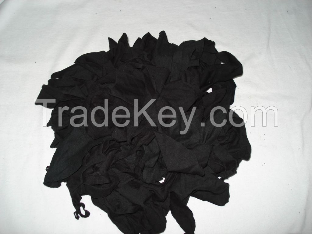 100% Cotton Hosiery Clips in various colors (Textile waste, Hosiery clips /cutting waste knitted fabric/snipping fabric)