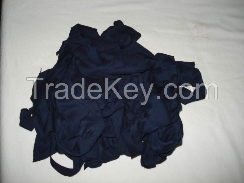 100% Cotton Hosiery Clips in various colors (Textile waste, Hosiery clips /cutting waste knitted fabric/snipping fabric)