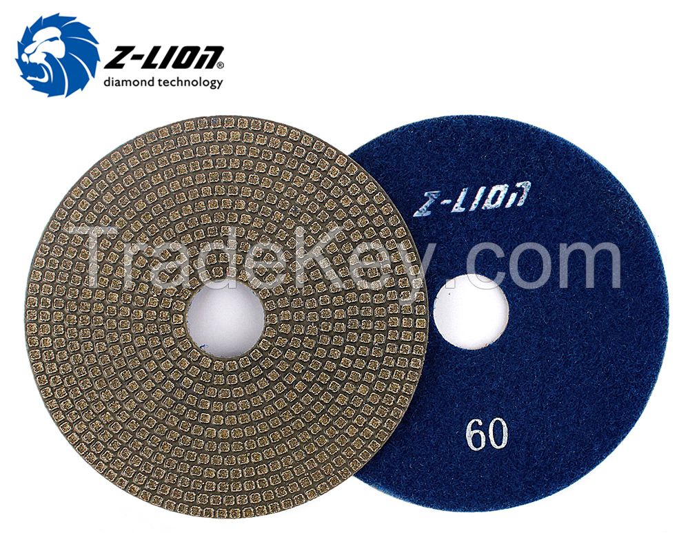 Z-LION Flexible Electroplated Diamond Polishing Pads