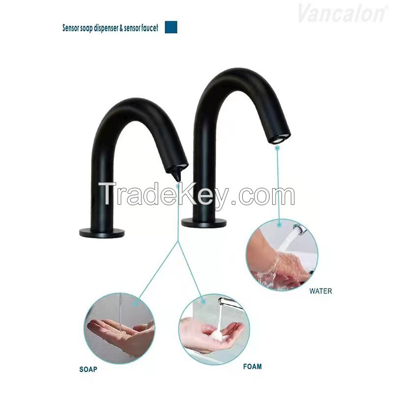 Faucet Shade Brass Automatic Soap Dispenser