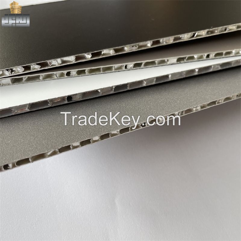 Building Decoration Materials 0.04X7X25 Brushed Finished Aluminum Honeycomb Panel