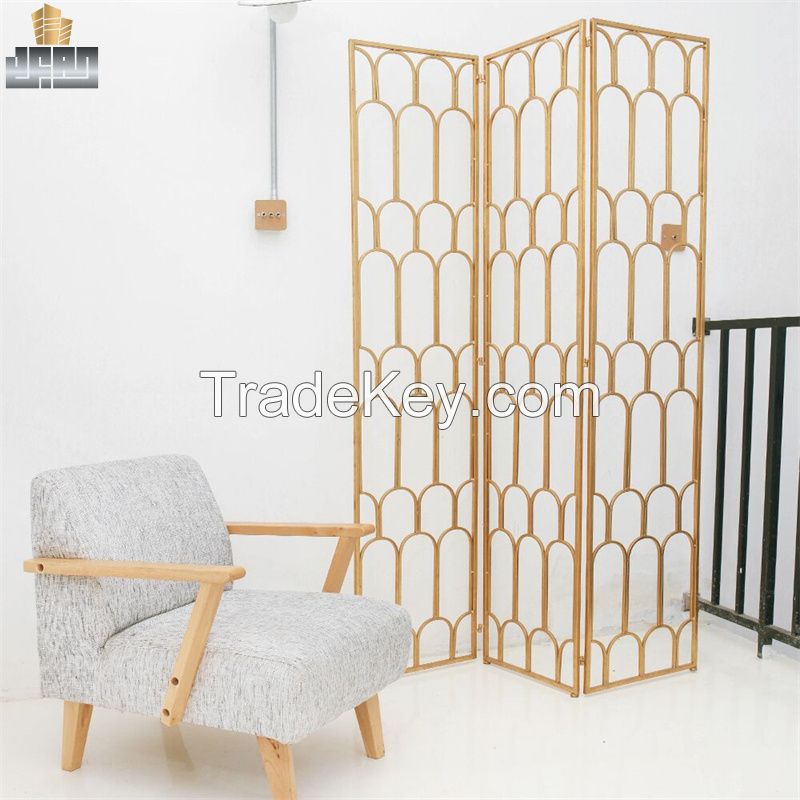 TV Cabinet Partition Titanium Metal Screen Home Divider Stainless Steel Partition