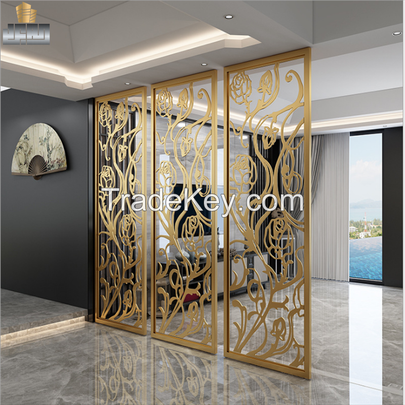 Stainless Steel Metal Screen Wedding Room Partition
