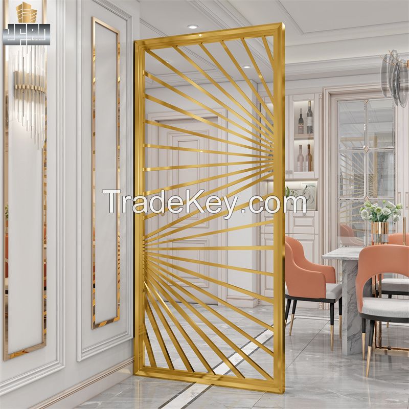 Custom Interior Decorating Stainless Steel Partition Wall Room Sliding Wall Divider