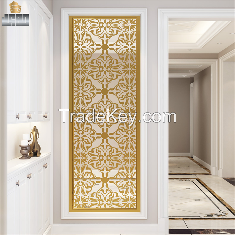 Custom Interior Decorating Stainless Steel Partition Wall Room Sliding Wall Divider