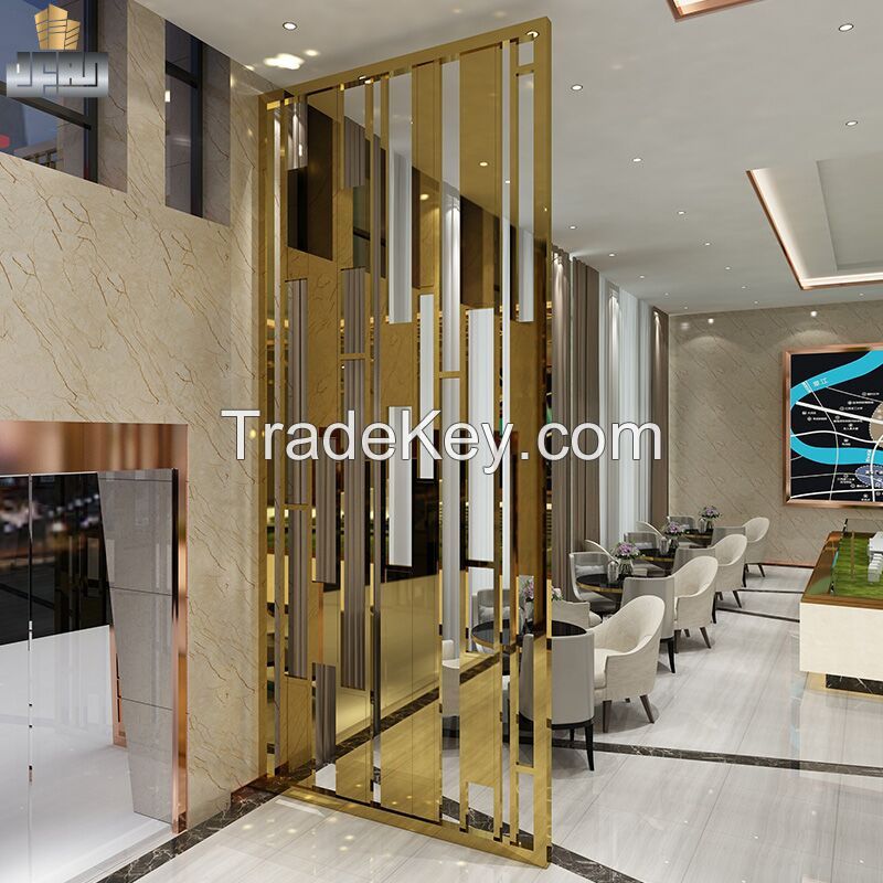 Stainless Steel Metal Screen Wedding Room Partition