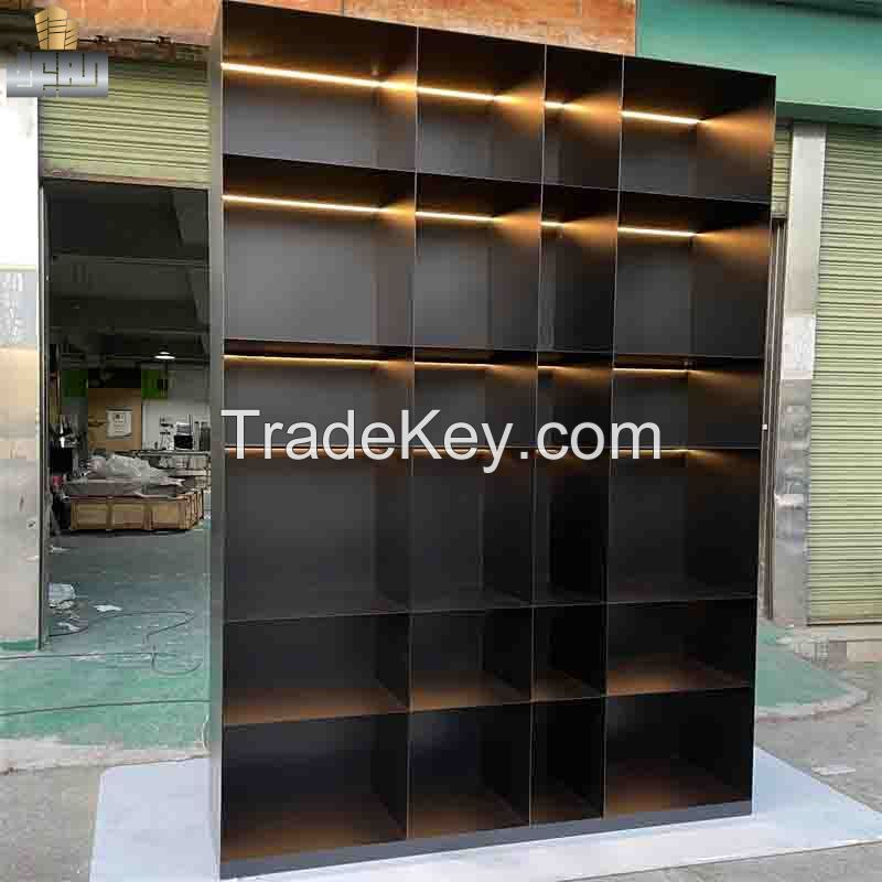 Steel Brown Detachable Cabinet