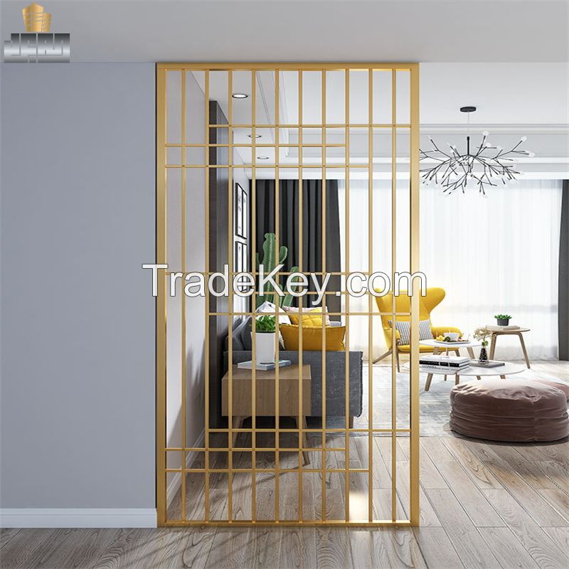 Foshan Factory Stainless Steel Room Partition Decorative Metal Divider